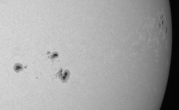 Sun 15.10.24 - spots 12.16 (GMT+5) - Astrophotography