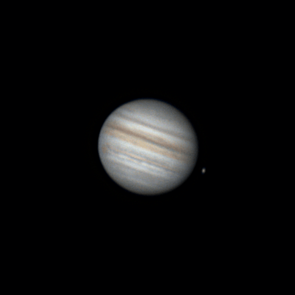 Animation of Jupiter's rotation on June 14, 2021 - Astrophotography