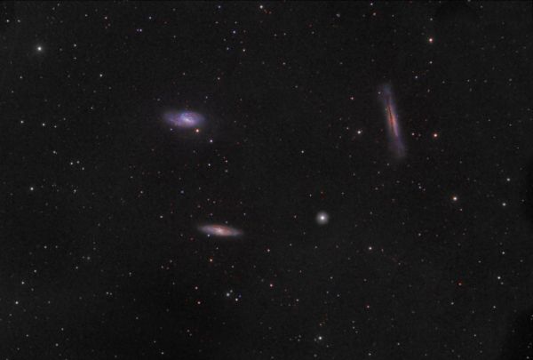 Leo Triplet - Astrophotography