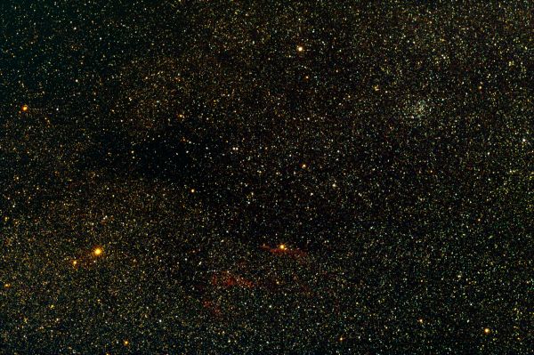 A section of the Veil Nebula in the constellation Cygnus. - Astrophotography