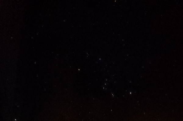 The constellation Orion in the sky - Astrophotography