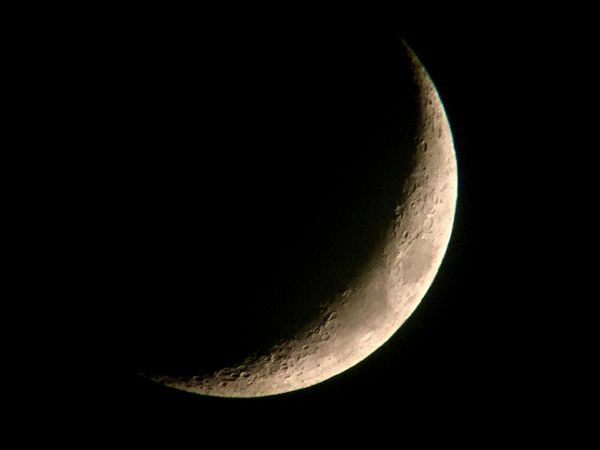 Waxing Crescent - 28.03.2020 - Astrophotography