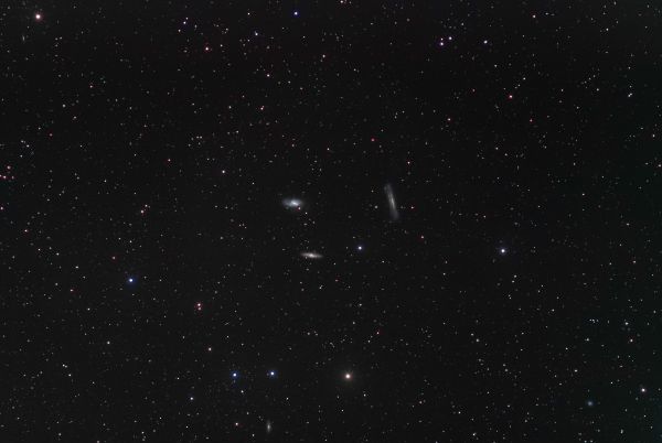 Galaxies M65, M66, NGC 3628 (the Triplet), and others. - Astrophotography