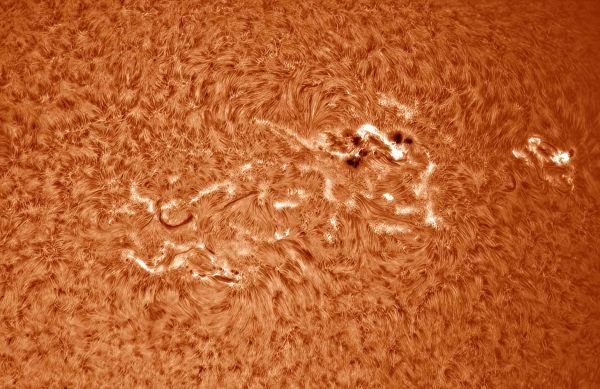 Sun. Chromosphere. Active region. 22.05.22 - Astrophotography