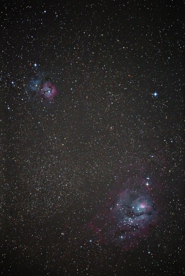 M8 M20 - Astrophotography