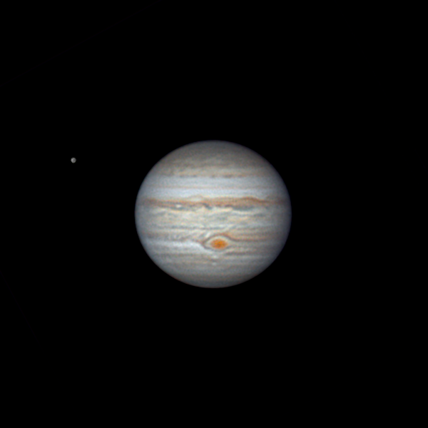 Jupiter and Ganymede - Astrophotography