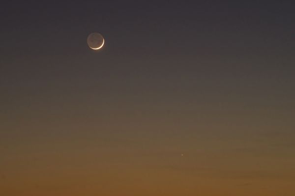 Moon and Mercury - Astrophotography