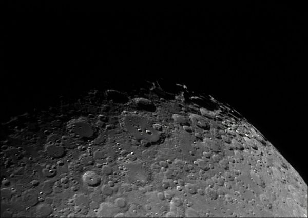 Vicinity of Moret Crater. - Astrophotography