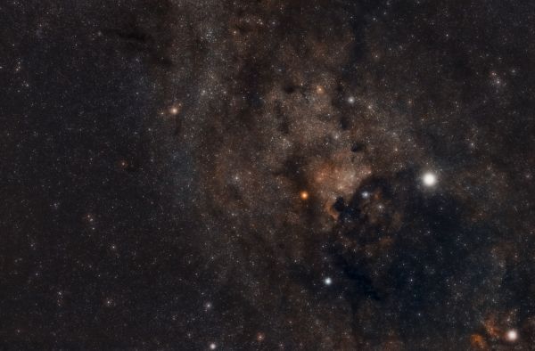 The vicinity of the star Deneb - Astrophotography