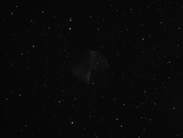 M27 Dumbbell Nebula. SII 672nm (Draft) - Astrophotography