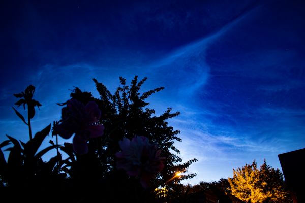 Noctilucent clouds - Astrophotography