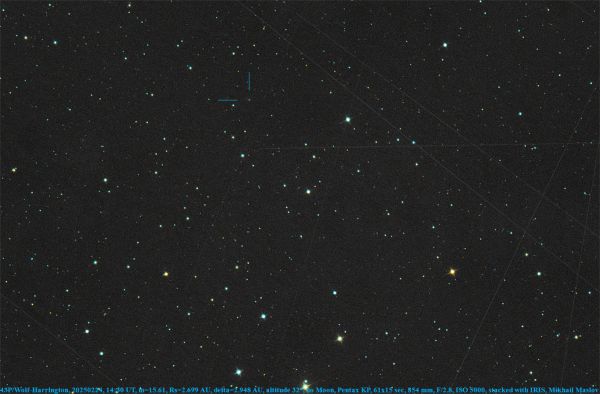 43P/Wolf-Harrington - Astrophotography