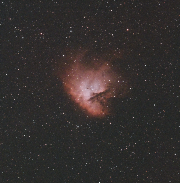 Pacman Nebula - 1 hour - Astrophotography