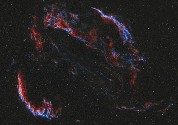 The Cygnus Loop NGC 6960, NGC 6995, and others - Astrophotography