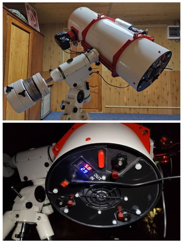 Newton D215 F/3.65 - Astrophotography