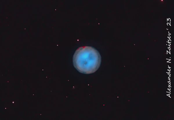 Owl Nebula (M97) in Ha and OIII filters - Astrophotography