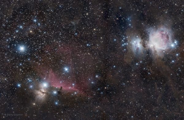 Orion. Mosaic 2x2 - Astrophotography