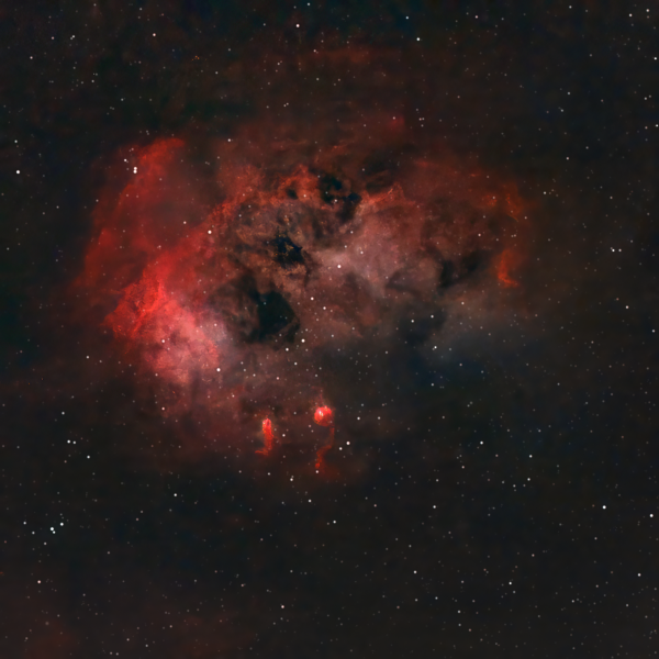 ngc1893/IC410 - Tadpoles 6h - Astrophotography