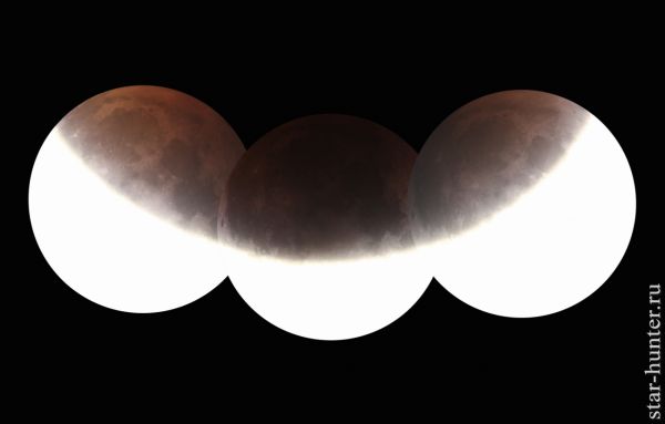 Lunar eclipse, 16-17/07/2019 - Astrophotography