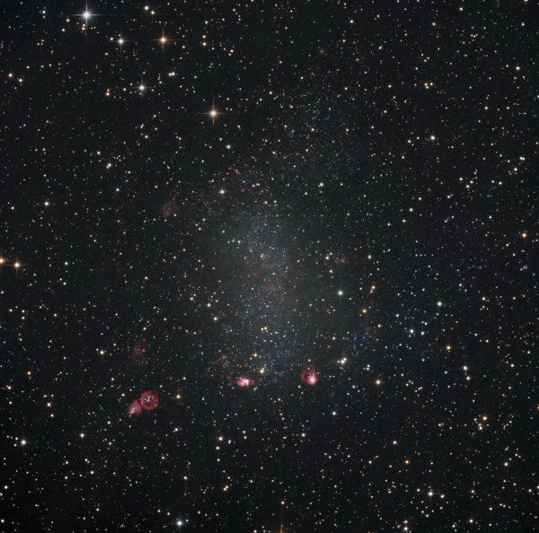 Barnard's Galaxy NGC6822 - Astrophotography
