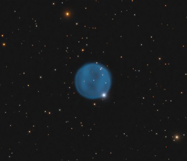 The Diamond Ring Nebula, Abell 33 (PNG 238.0 + 34.8, PK 238 + 34.1) - Astrophotography