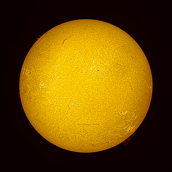 Sun from 06/08/2024 - Astrophotography