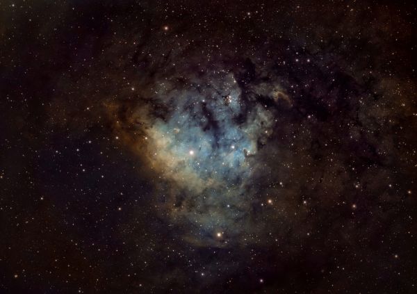 Unnamed nebula NGC 7822 - Astrophotography
