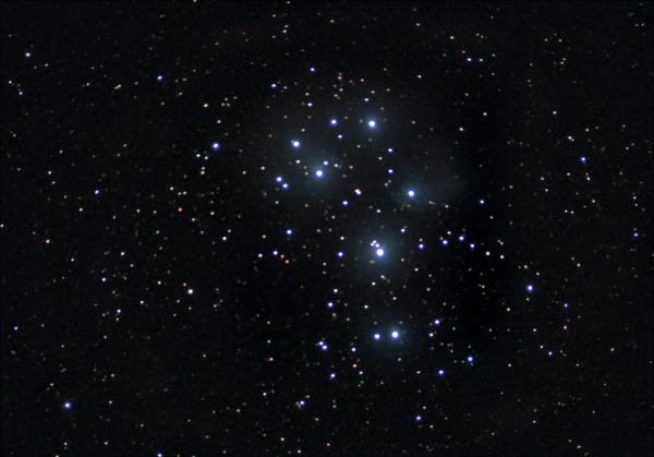 Pleiades. October 4, 2021 - Astrophotography