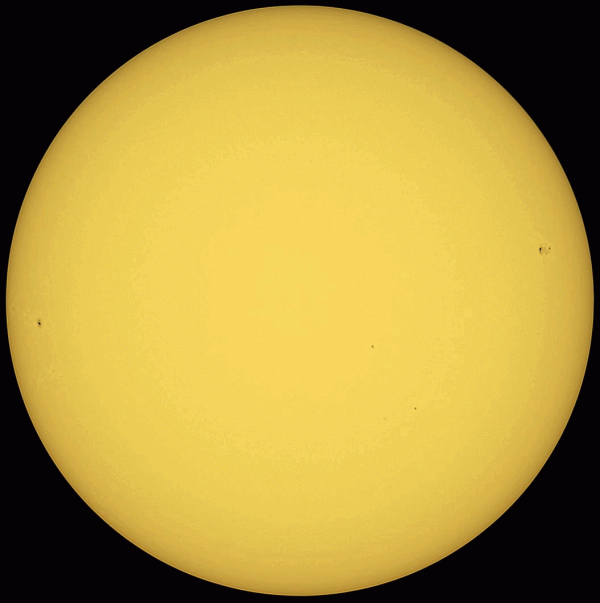 Eclipse 25.10.22 (40-frame animation) - Astrophotography