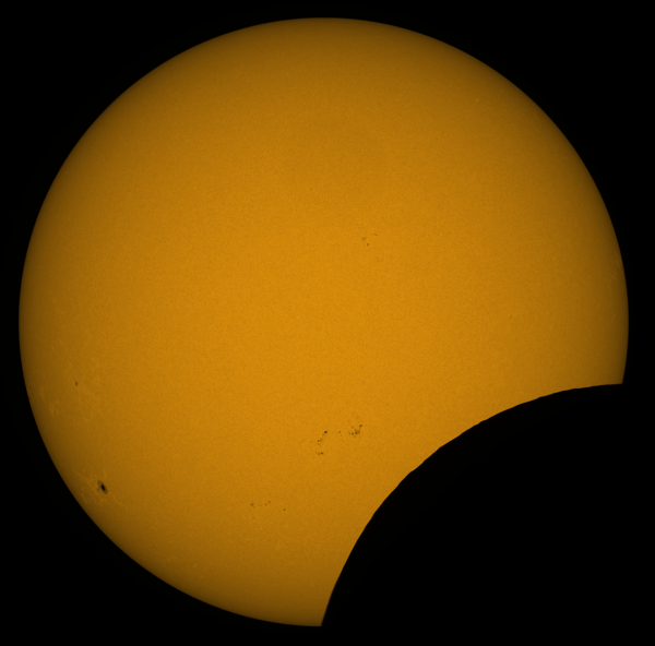 Solar eclipse - Astrophotography