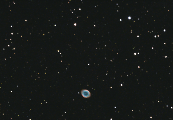 The Ring Nebula M57 in Lyra. - Astrophotography