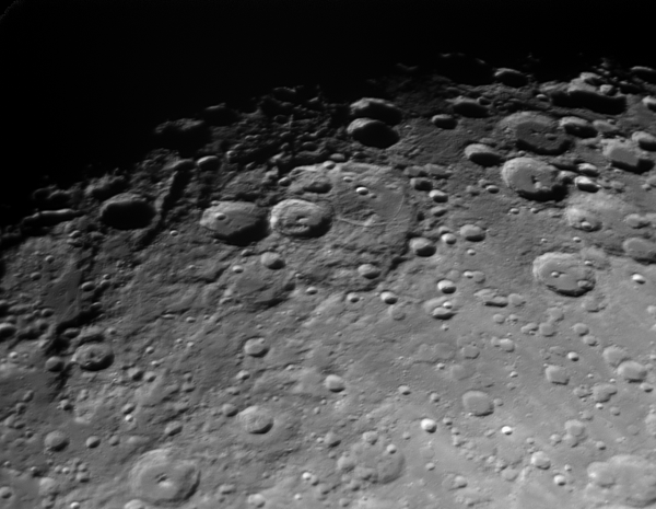 Lunar surface (craters Janssen, Fabricius, Metius) - Astrophotography