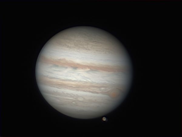 Jupiter and Ganymede - Astrophotography