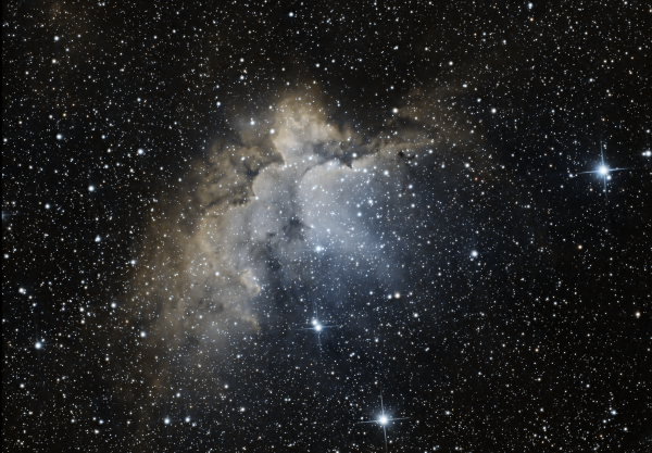NGC 7380 in HOO - Astrophotography