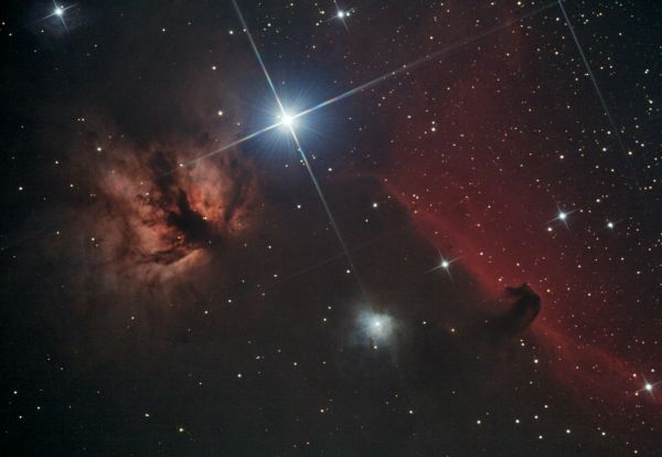 NGC 2024, IC 434, NGC 2023 - Astrophotography
