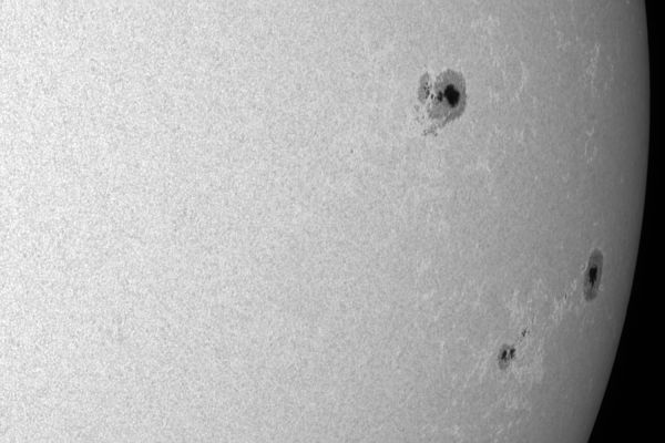 Sun, AR13799 and AR13800 30.08.24 - Astrophotography