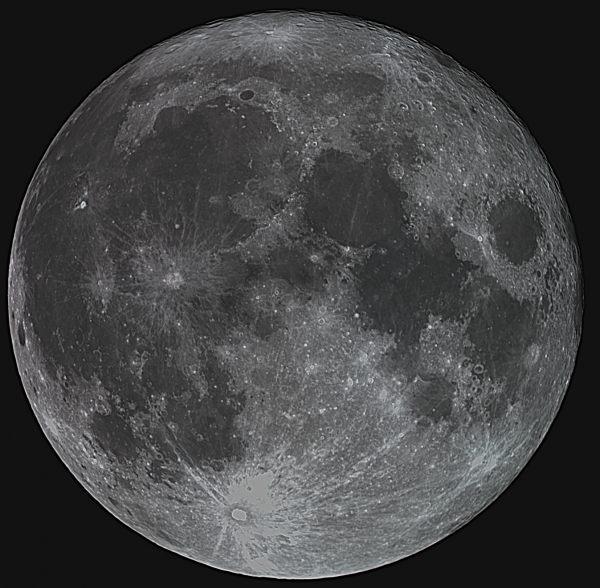 Full Moon on August 22, 2021 - Astrophotography