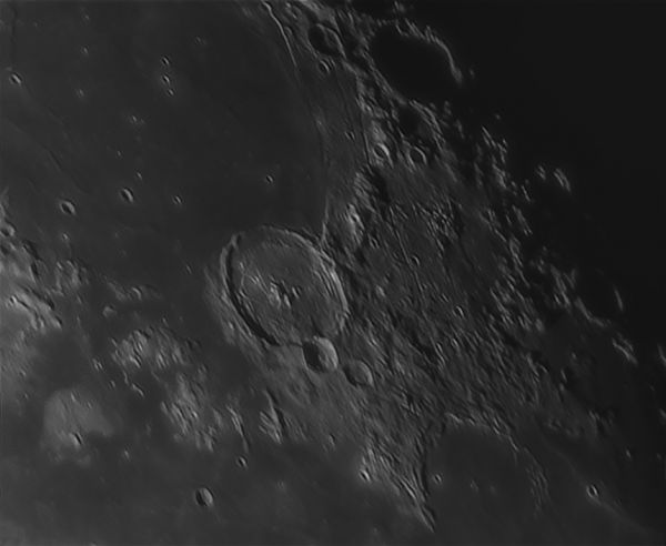 Gassendi Crater - Astrophotography