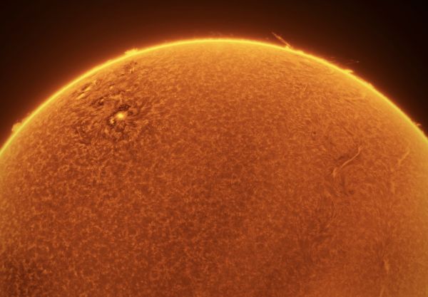 Active Region 3256, March 19, 2023 - Astrophotography