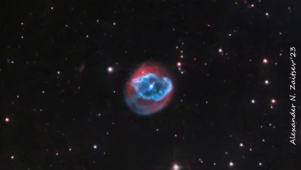 Planetary Nebula Abell 78 (PK 081-14.1) in HOO+LRGB - Astrophotography