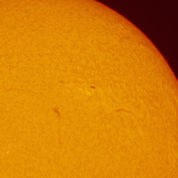 Solar flare - Astrophotography