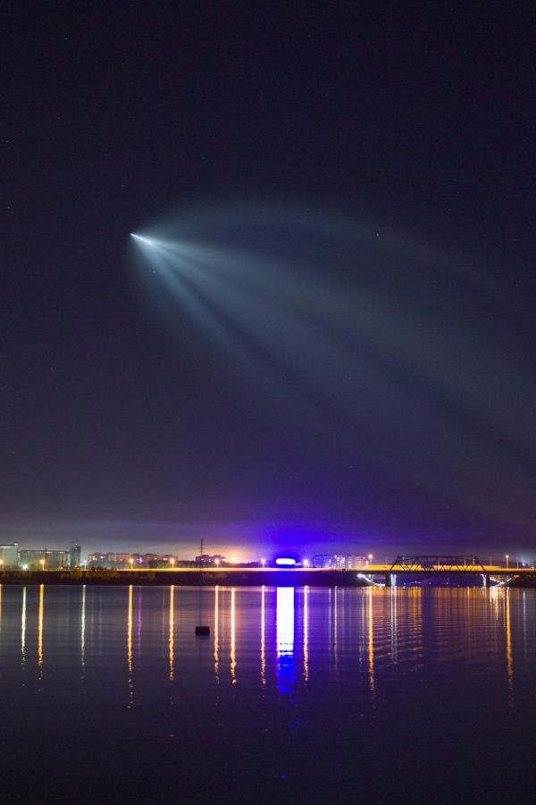 Launch of Soyuz MS-22 - Astrophotography