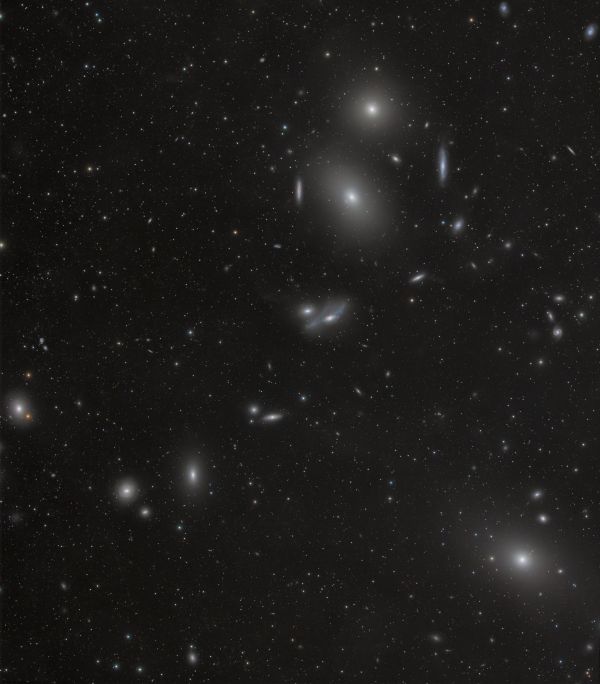 Markarian Chain, NGC4438 - Astrophotography