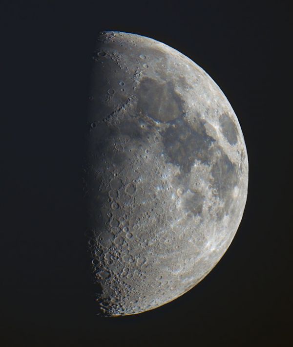 Moon (color) - Astrophotography