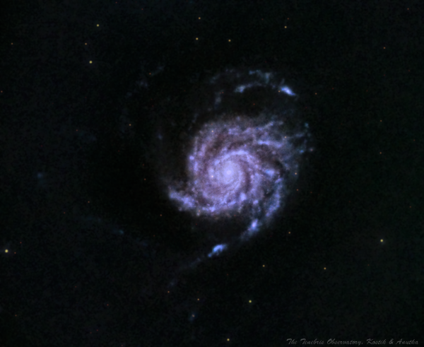Unsuccessful M101 from the green zone - Astrophotography