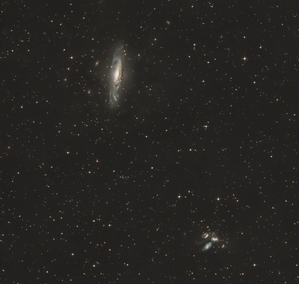 NGC7331 and Stephan's Quintet - Astrophotography