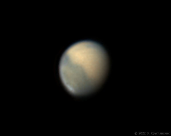 Mars on July 4, 2022 - Astrophotography