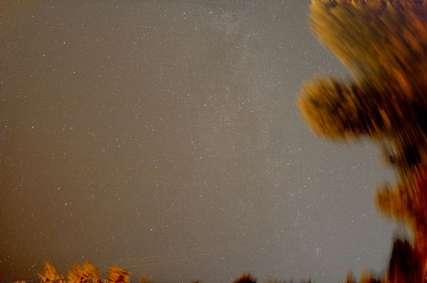 night landscape - Astrophotography