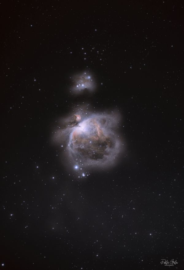 M42 Great orion nebula & running man nebula - Astrophotography