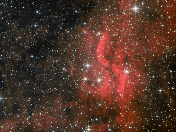 Simeis 57 Propeller nebula in Cygnys Ha_RGB - Astrophotography